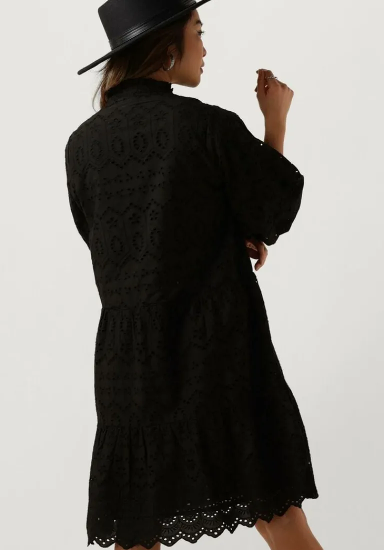 NOTRE-V e mini jurk nv-donna dress broderie anglaise dress>DAMES Jurken