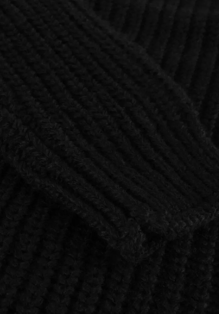 zwarte notre-v mini jurk nv-channa