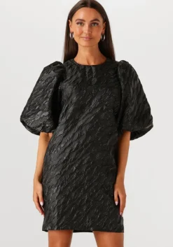 zwarte notre-v mini jurk nv-gilda