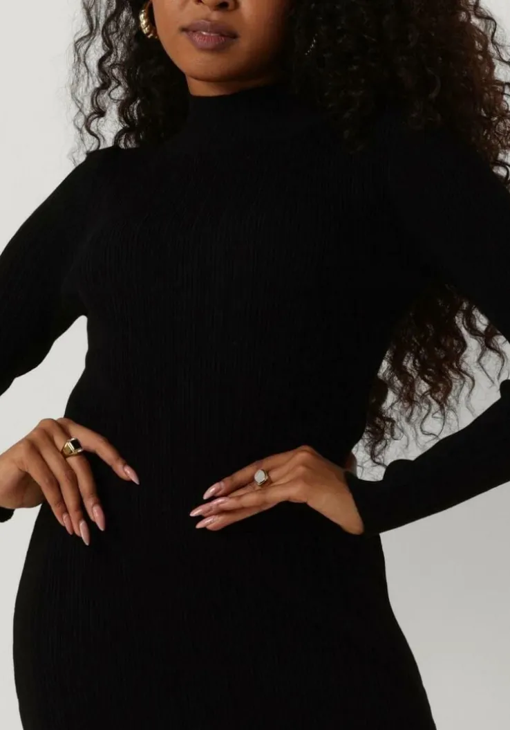 zwarte notre-v mini jurk nv-catie