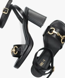 zwarte notre-v sandalen 99915