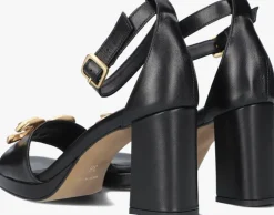 zwarte notre-v sandalen 99908