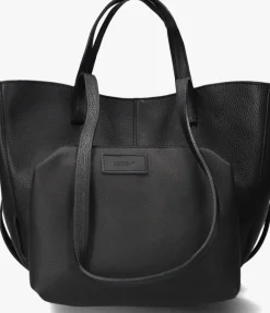 zwarte notre-v schoudertas martha