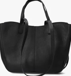 zwarte notre-v schoudertas martha