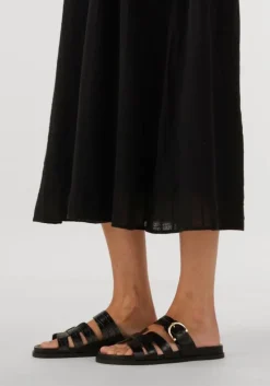 zwarte notre-v slippers 227105