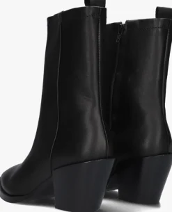 zwarte nubikk enkellaarsjes liv bootie