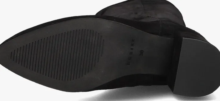 zwarte nubikk hoge laarzen isa beau