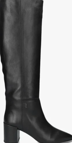 zwarte nubikk hoge laarzen isa bella