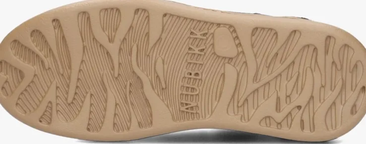 zwarte nubikk lage sneakers bayou platform