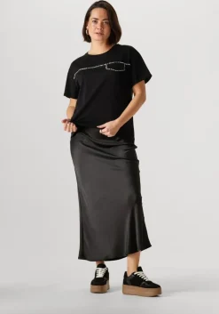 zwarte nubikk lage sneakers bayou platform