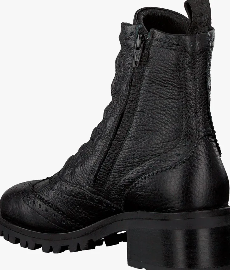 zwarte nubikk veterboots djuna brogue