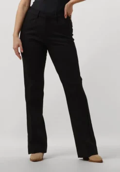 zwarte nukus flared broek zoe pants