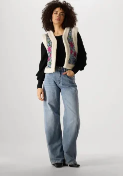 zwarte nukus trui mullberry pullover lurex