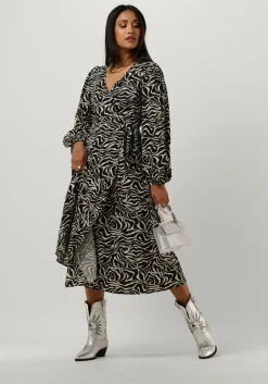 OBJECT e midi jurk objleonora l/s wrap midi dress><noscript><img width=