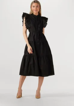OBJECT e midi jurk objhope chinna re s/s long dress>DAMES Jurken