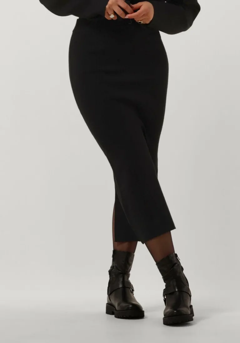 OBJECT e midirok objreynard hw knit skirt>DAMES Rokken