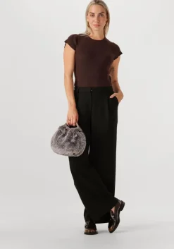 OBJECT e pantalon objivy hw wide pant>DAMES Broeken