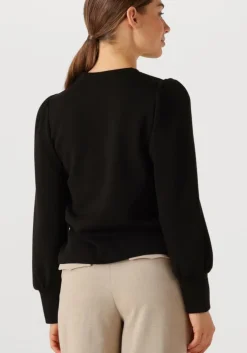 zwarte object trui objandrea re l/s o-neck top