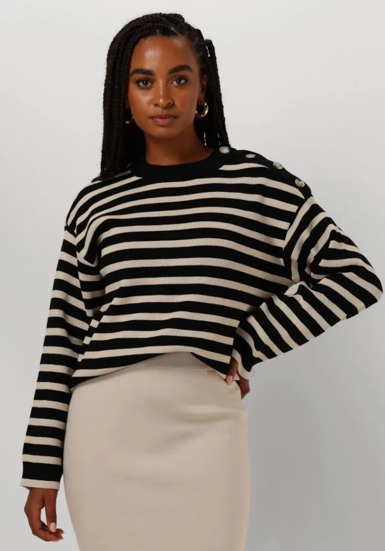 OBJECT e trui objelly lo ls knit pullover>DAMES Truien & Vesten