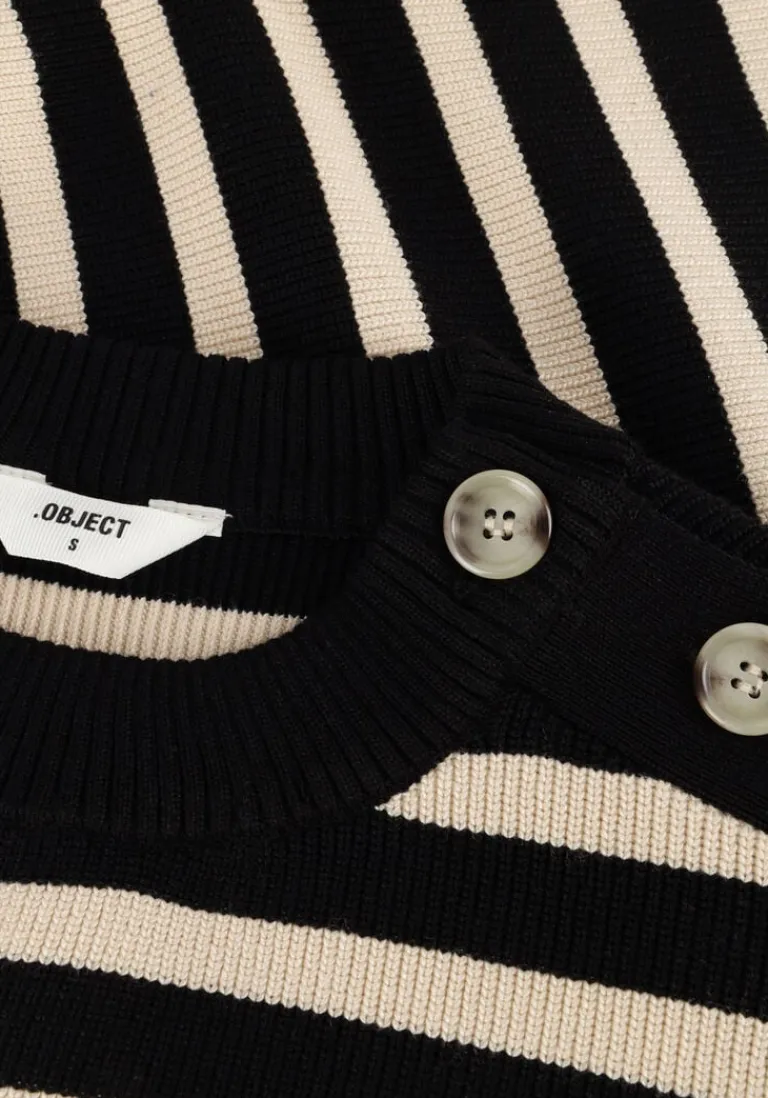 OBJECT e trui objelly lo ls knit pullover>DAMES Truien & Vesten