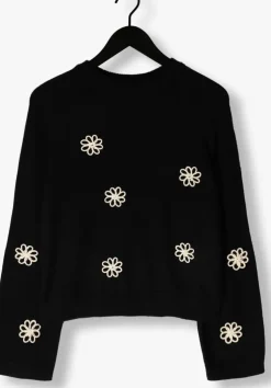 zwarte object trui objlaney rubin ls pullover e div