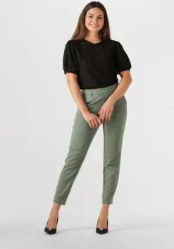 zwarte object t-shirt objlaila s/s re top