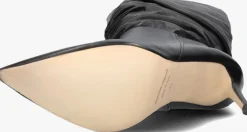 zwarte omoda atelier hoge laarzen x iris - pluk