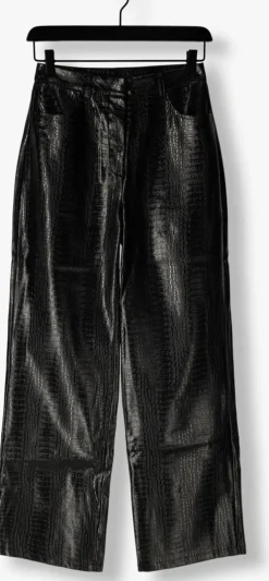 zwarte omoda atelier wijde broek x nina - laav