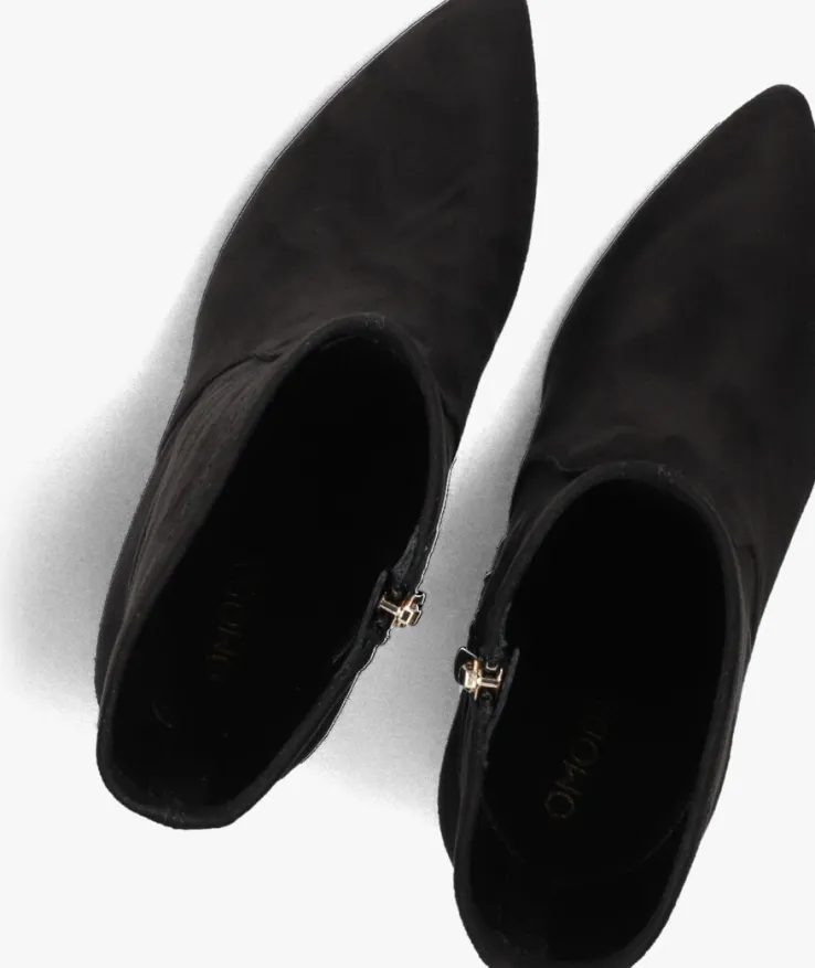 zwarte omoda enkellaarsjes 0492-11