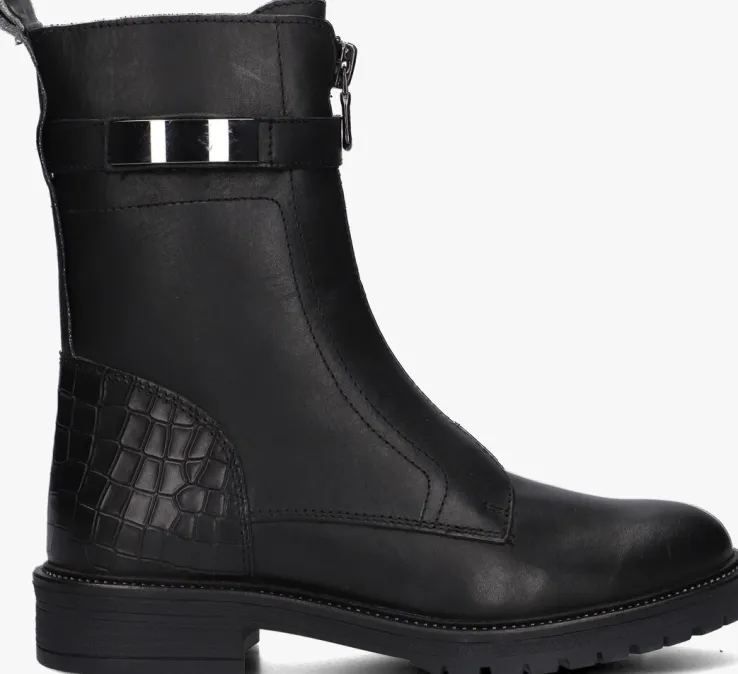 zwarte omoda enkellaarsjes dungaball-39