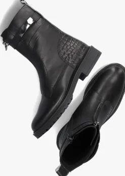 zwarte omoda enkellaarsjes dungaball-39