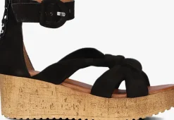 zwarte omoda sandalen 722028