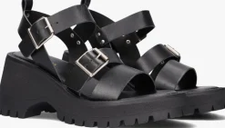 zwarte omoda sandalen 7558