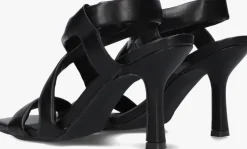 zwarte omoda sandalen s1401