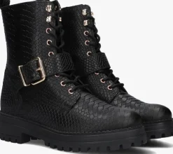 zwarte omoda veterboots luna-42