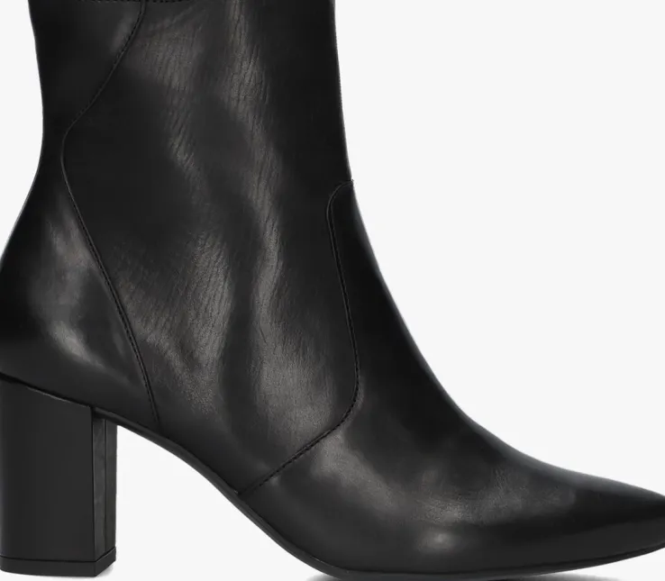 zwarte paul green enkellaarsjes 8050