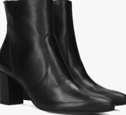 zwarte paul green enkellaarsjes 8050