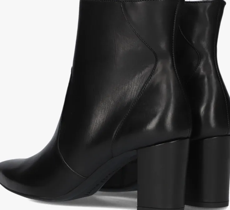 zwarte paul green enkellaarsjes 8050