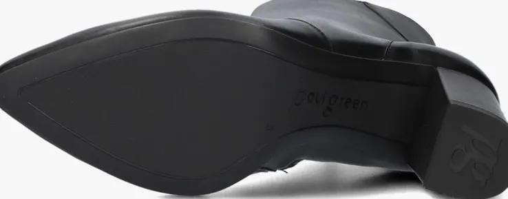 zwarte paul green enkellaarsjes 8050