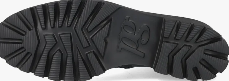 zwarte paul green enkellaarsjes 9763