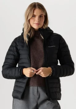 PEAK PERFORMANCE e gewatteerde jas w down liner hood jacket>DAMES Jassen