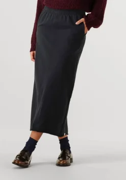 zwarte penn & ink maxirok skirt w25f1716