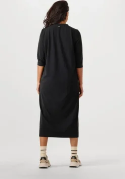 zwarte penn & ink midi jurk blake