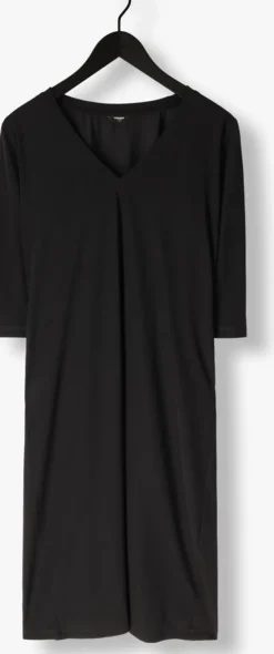 zwarte penn & ink midi jurk blake