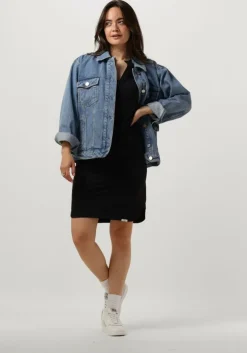 zwarte penn & ink mini jurk jill