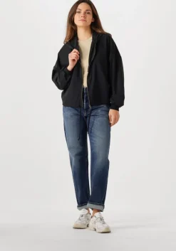 zwarte penn & ink vest hoodie