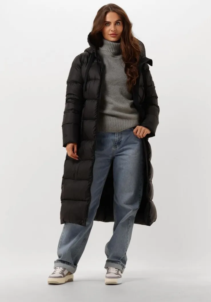 zwarte peuterey gewatteerde jas nunki mq1