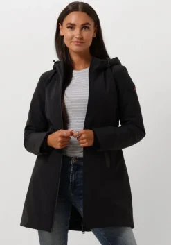 zwarte peuterey regenjas telia ta