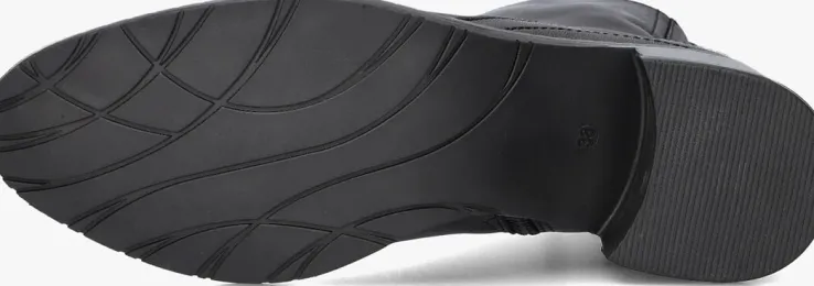 zwarte piedi nudi enkellaarsjes 2746-01