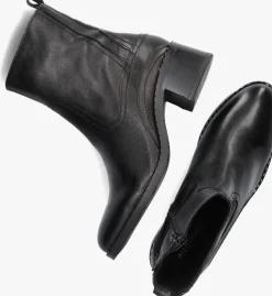 zwarte piedi nudi enkellaarsjes 2746-01